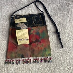 Multicolor Beaded Women's Bag